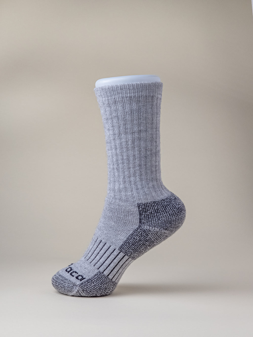 Apex Alpine - Alpaca Wool Socks – Grey UNISEX