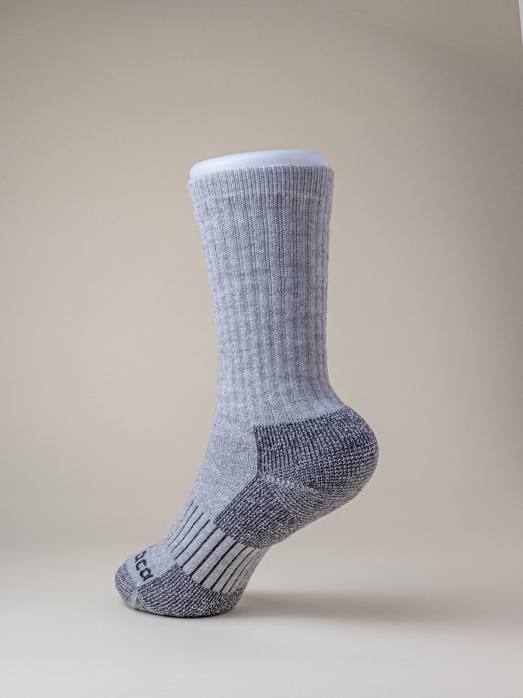 Apex Alpine - Alpaca Wool Socks – Grey UNISEX