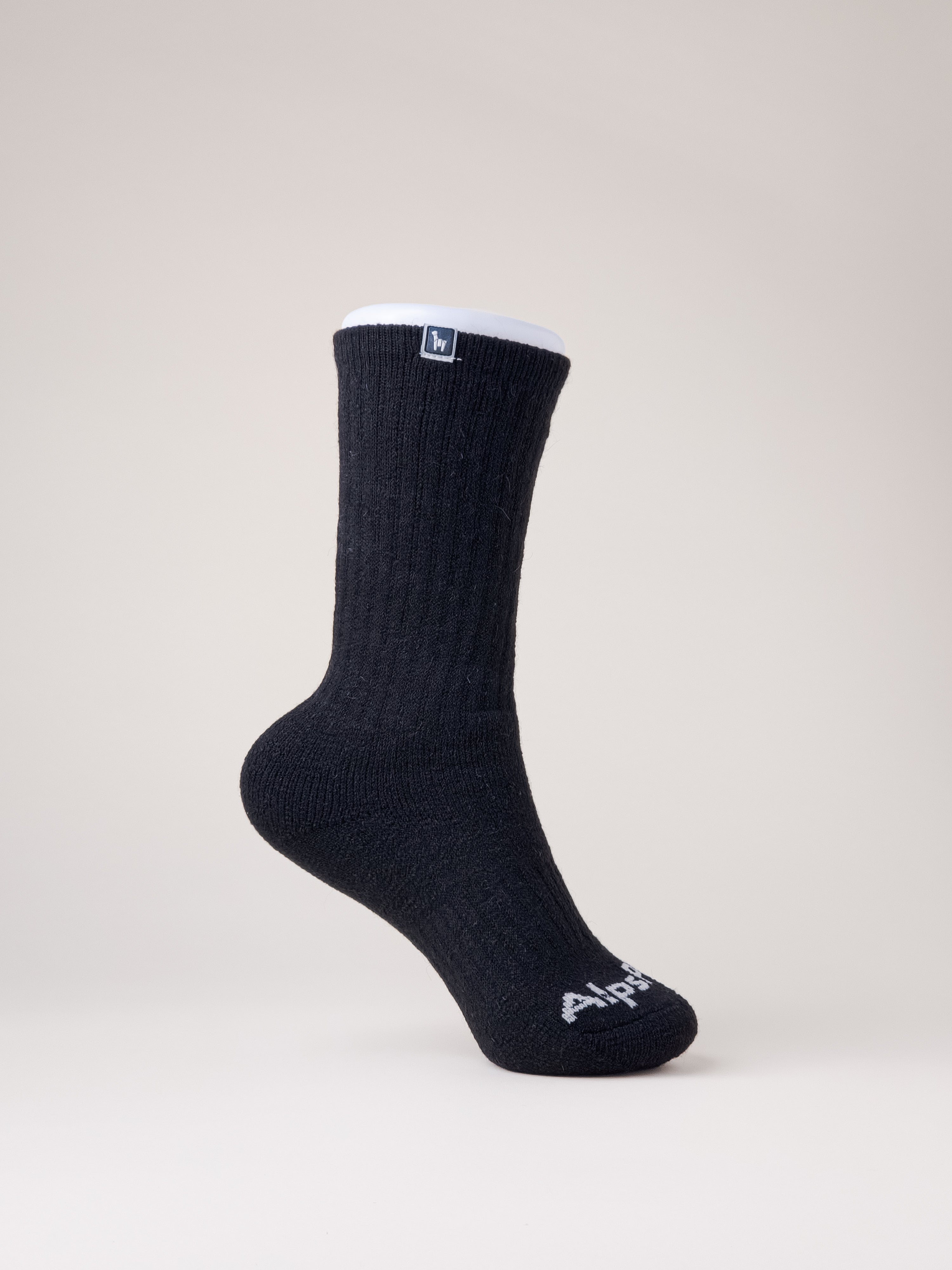 Apex Alpine - Alpaca Wool Socks – Black UNISEX