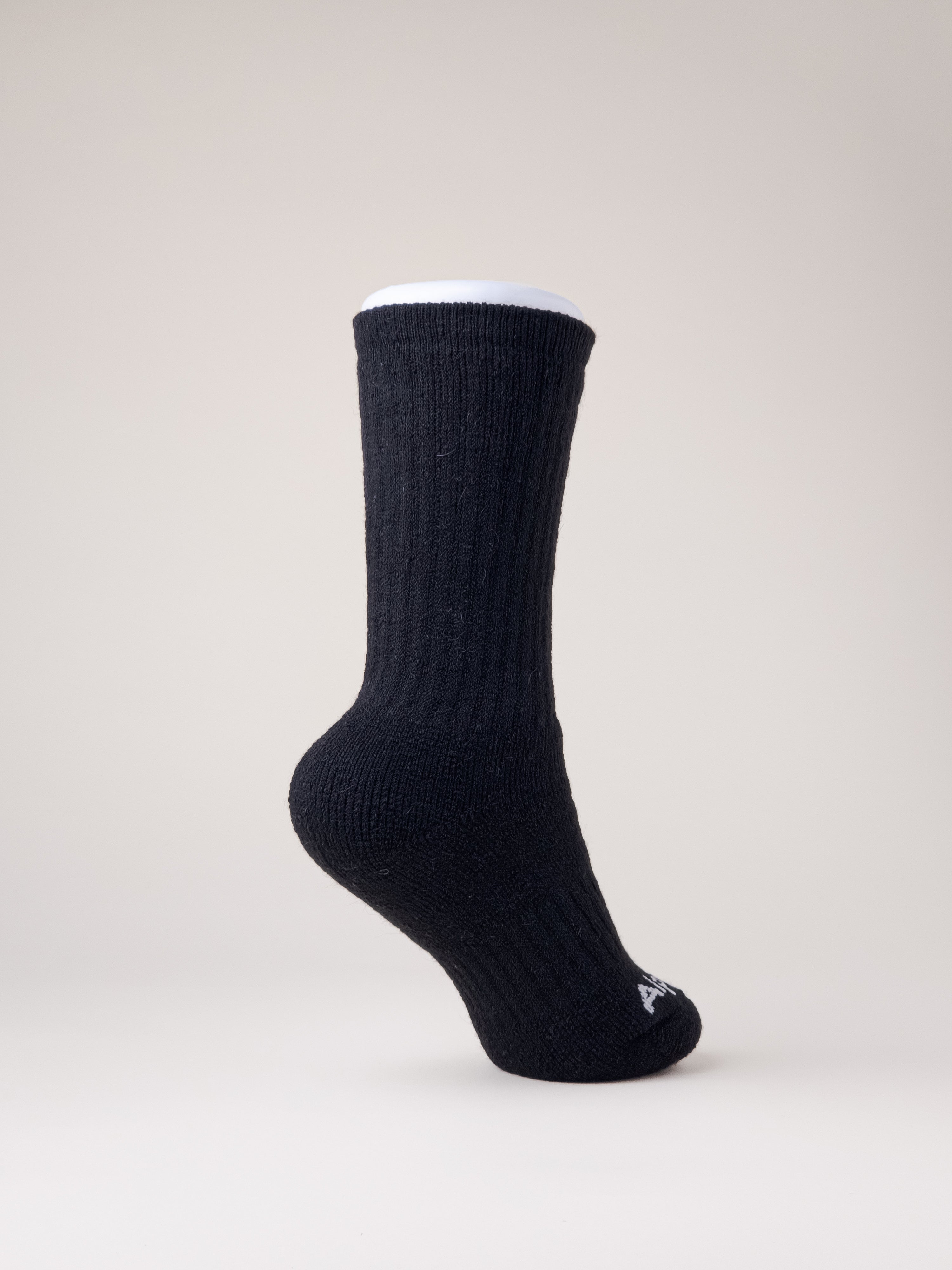 Apex Alpine - Alpaca Wool Socks – Black UNISEX