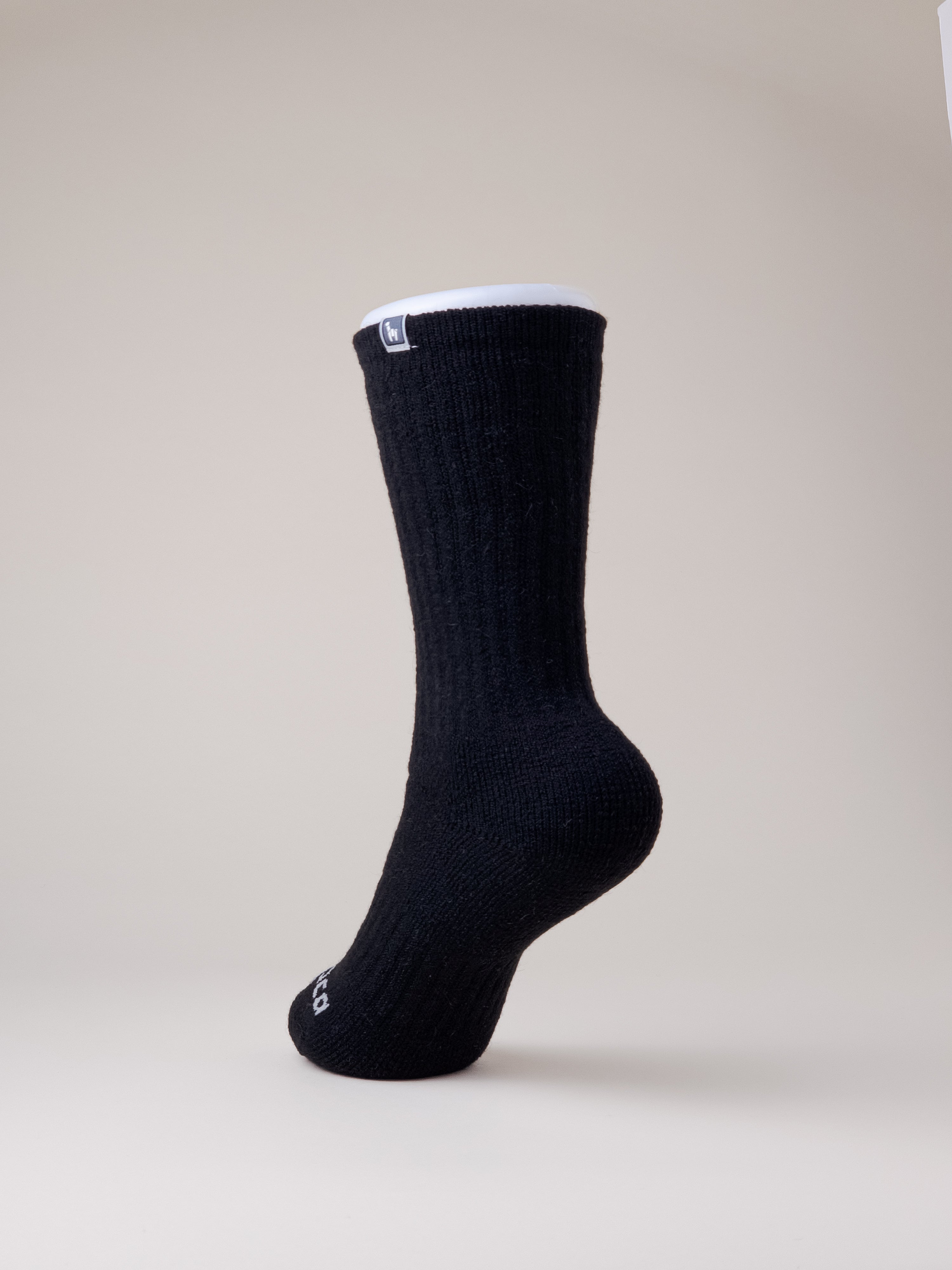 Apex Alpine - Alpaca Wool Socks – Black UNISEX