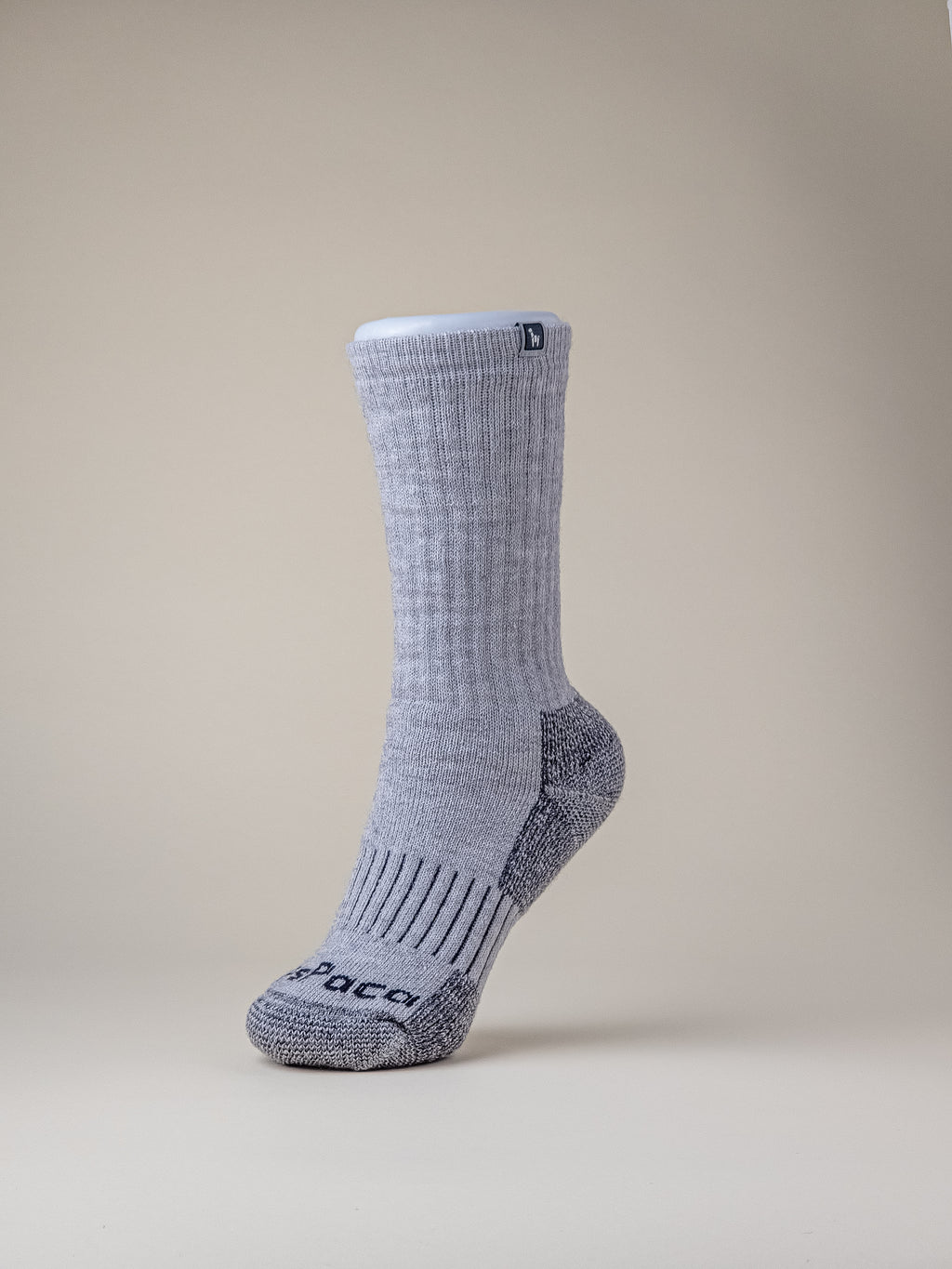 Apex Alpine - Alpaca Wool Socks – Grey UNISEX