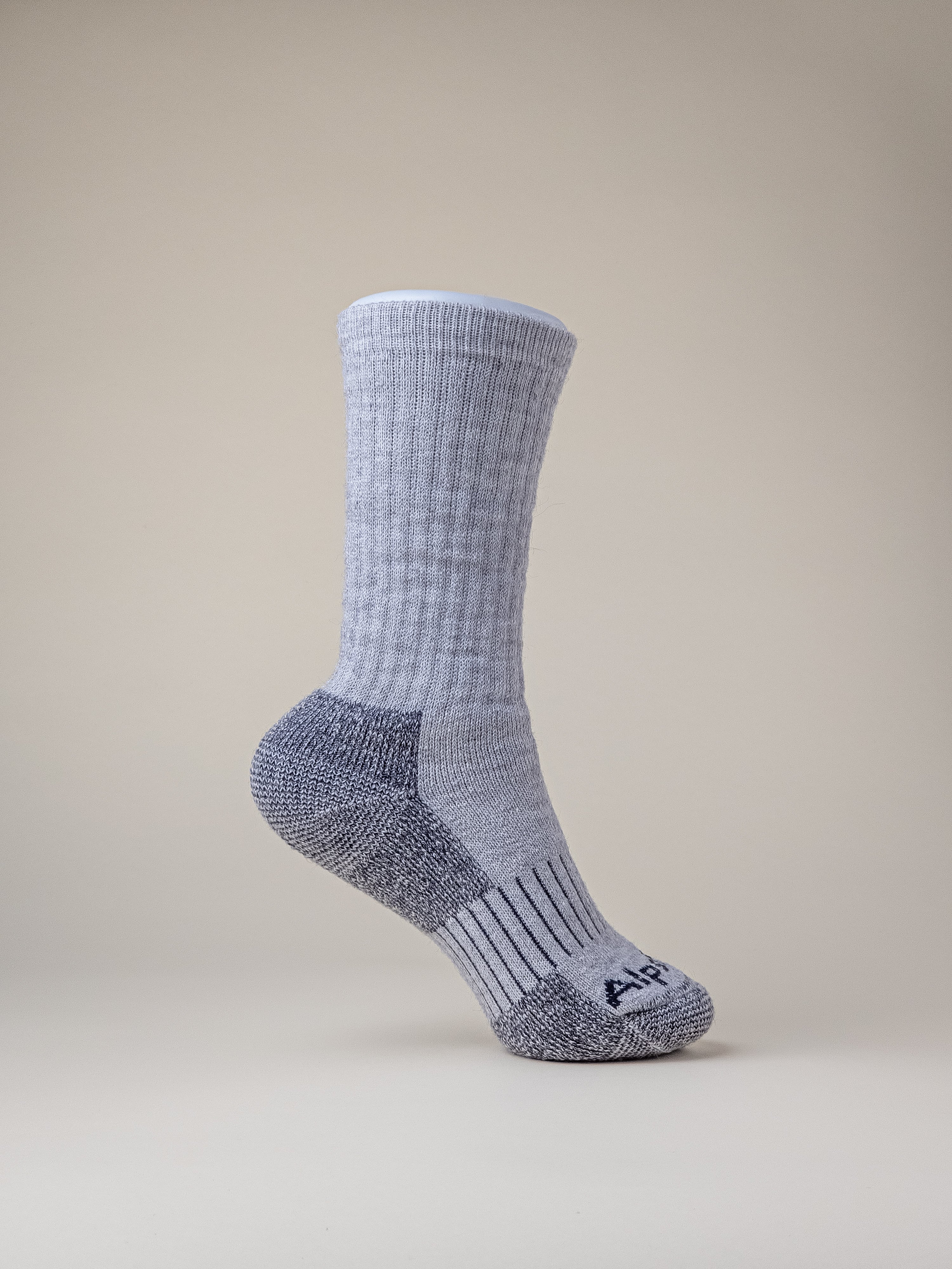 Apex Alpine - Alpaca Wool Socks – Grey UNISEX